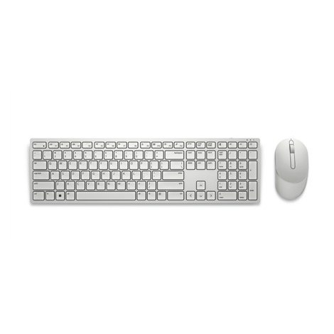 Dell | Keyboard and Mouse | KM5221W Pro | Keyboard and Mouse Set | Wireless | Mouse included | RU | m | White | 2.4 GHz | g - 3